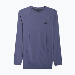 Férfi termoaktív pulóver 4F M233 denim