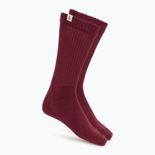 Női zokni JOYINME Ground Yourself burgundy