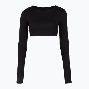 Női jóga felső JoyInMe Core Crop Top black