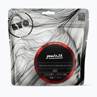 Liofilizált élelmiszer LYOFOOD Sertéspörkölt burgonyával és babbal 500 g