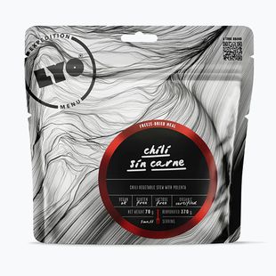 Liofilizált élelmiszer LYOFOOD Chili sin Carne 370 g