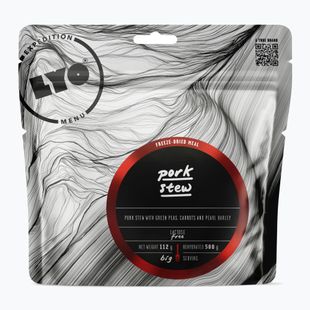 Liofilizált élelmiszer LYOFOOD Sertéspörkölt árpagyönggyel és borsóval 370 g