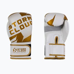 Boxkesztyű StormCloud Bolt 3.0 white/gold