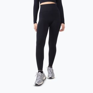 Női edző leggings Carpatree Dopamine Buzz Seamless obszidián fekete