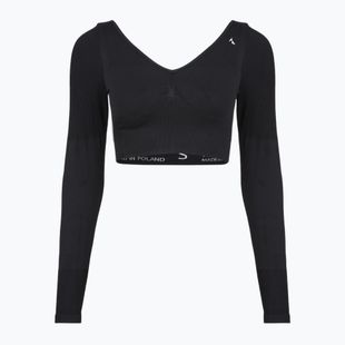 Női edző hosszú ujjú felső Carpatree Eris Seamless orchid black