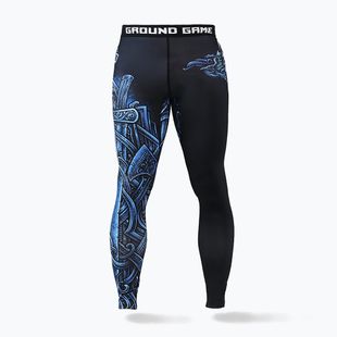 Férfi Ground Game Viking többszínű edzés leggings