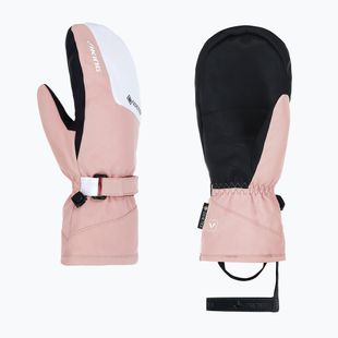 Női síkesztyűk Viking Sherpa 2.0 Gore-Tex Mitten Ski light pink/white