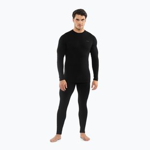 Férfi thermo fehérnemű szett Viking Meriboo Base Layer black