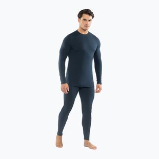 Férfi thermo fehérnemű szett Viking Meriboo Base Layer navy