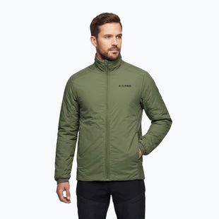 Férfi hibrid kabát Alpinus Wanaka olive