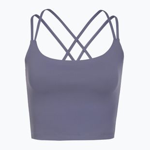 Női edzőpóló 4F Solar Punk FNK F0745 denim