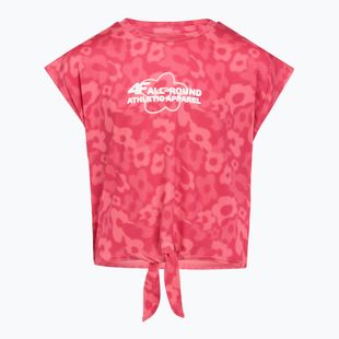 Gyerek póló 4F The Color's Energy F1965 light pink allover