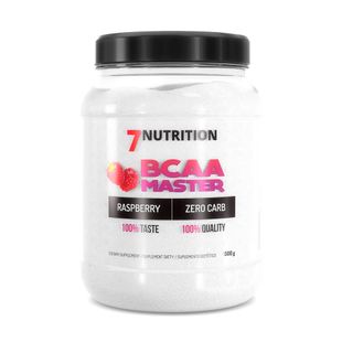 BCAA Master 7Nutrition aminosavak 500g málna 7Nu000333-málna