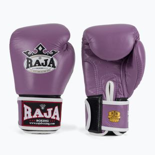 RAJA BOXING Single Standard valódi bőrből készült lila bokszkesztyű