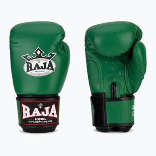 Boxkesztyű RAJA BOXING Single Semi Leather green