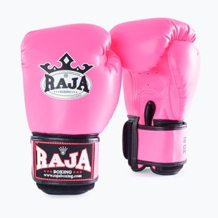 Boxkesztyű RAJA BOXING Single Semi Leather pink