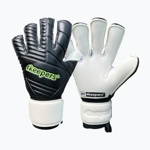 Gyerek kapuskesztyű 4keepers Retro 42 Black RF2G Jr fekete