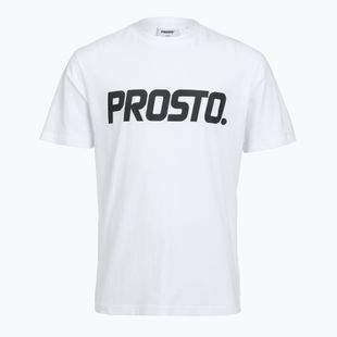 Férfi póló PROSTO Biglog fehér