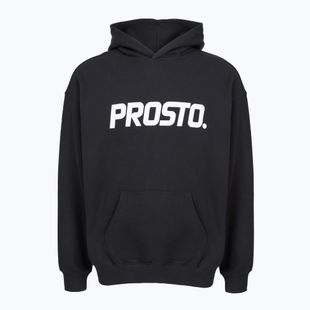 Férfi pulóver PROSTO Biolog Hoodie fekete
