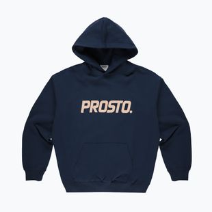 Férfi pulóver PROSTO Big Logo Hoodie navy