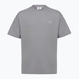 Férfi póló PROSTO Big Log Infinity gray