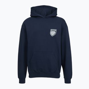 Férfi pulóver PROSTO Hoodie Splash Shield navy blue