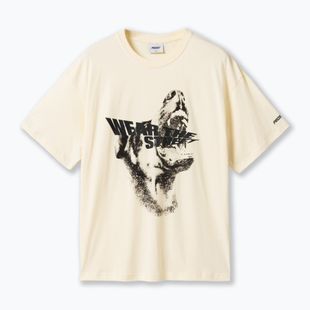 Férfi póló PROSTO Bark off white