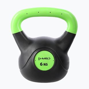 Kettlebell HMS KPC06 6 kg black/green