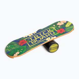 Trickboard Classic trópusi színes egyensúlyozó tábla görgővel TB-17131
