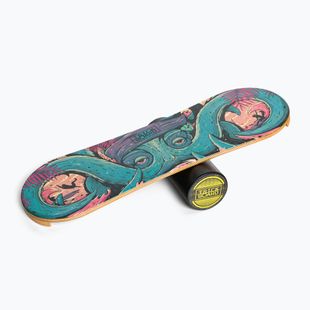 Trickboard Classic Octopus kék egyensúlyozó tábla görgővel TB-17230