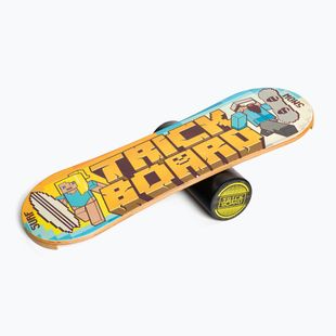 Trickboard Classic Pixel színes egyensúlyozó tábla görgővel TB-17704