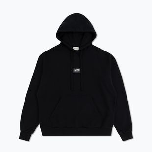 Férfi pulóver MANTO Label 25 Regular Hoody fekete