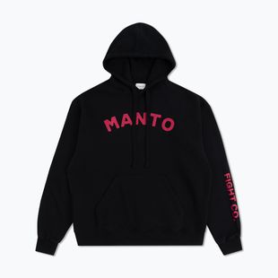 Férfi pulóver MANTO Endurance Hoody fekete