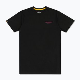 Férfi póló MANTO Society 25 fekete ónix