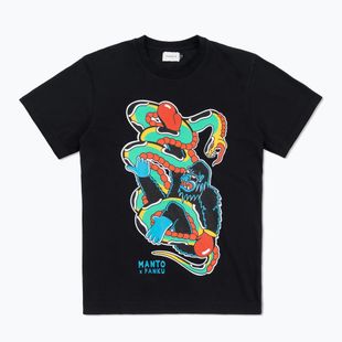 MANTO X Panku Struggle póló fekete