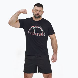 MANTO fém póló fekete