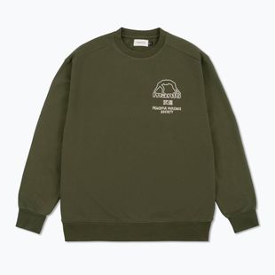 Pulóver MANTO Society khaki