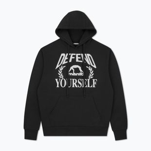 Férfi pulóver MANTO Defend Hoody fekete