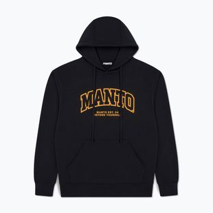 Férfi pulóver MANTO Varsity 26 Hoody fekete