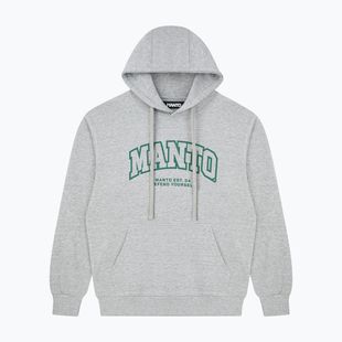 Férfi pulóver MANTO Varsity 26 Hoody melír