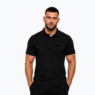 Férfi póló Octagon Legion Small Logo 3D Polo black