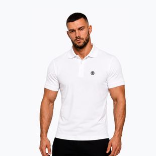Férfi póló Octagon Legion Small Logo 3D Polo white