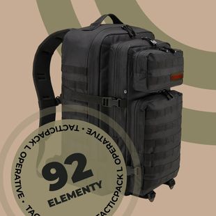 Vészhelyzeti hátizsák TACTICPACK Operative black
