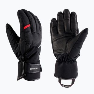 Férfi síkesztyűk Viking Branson GTX black/red