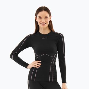 Női termoaktív pulóver Viking Etna 2.0 black/purple