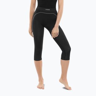 Női thermoaktív nadrág Viking Etna 2.0 3/4 black/purple