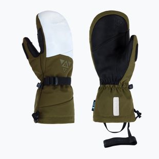 Síkesztyűk Viking Norvik Pro Mitten Freeride olive/white