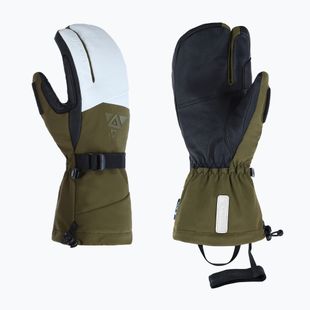 Síkesztyűk Viking Norvik Pro Lobster Freeride olive/white
