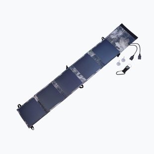 PowerNeed ES-5 18W-os napelemes panel fekete