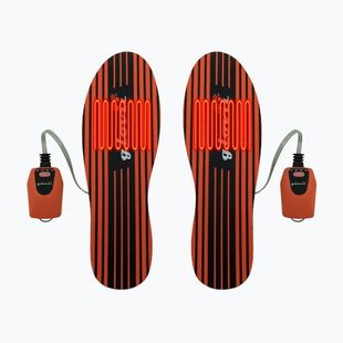 Glovii GW4U fűtött sícipőbetétek fekete/vörös